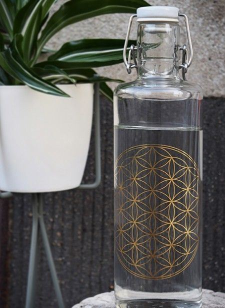 Trinkflasche Flower of Life