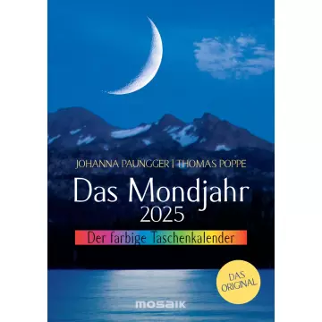 Das Mondjahr 2025 - Der farbige Taschenkalender