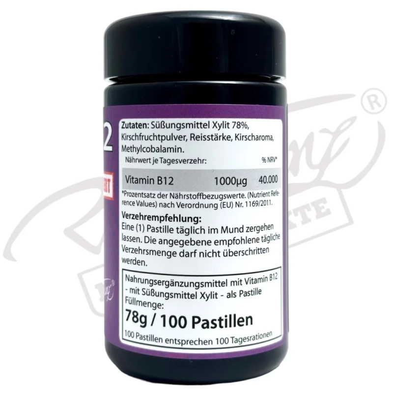 Vitamin  B12 Pastillen